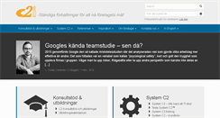 Desktop Screenshot of c2management.se